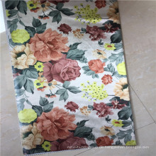 100% Polyester Blumen Druck Stoff für Vorhang